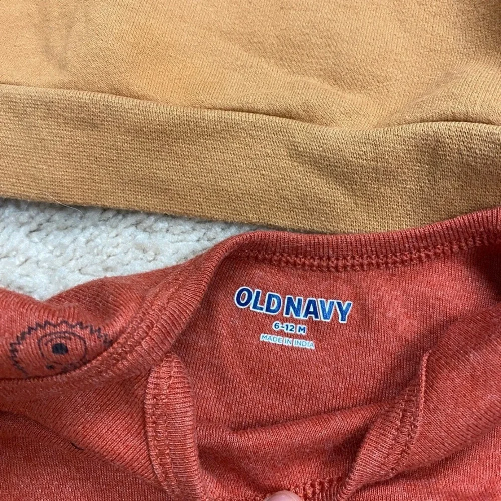 Baby Boy Clothing Bundle Lot 6-9M Camping Outdoor‎ Granola Fall 6pc